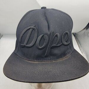 Dope Snapback Hat By Stampd Los Angeles Adults Black Cap Casual Outdoors